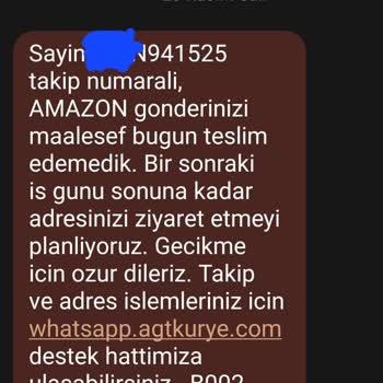 Amazon'a Yakışmayan Kargo AGT Kurye