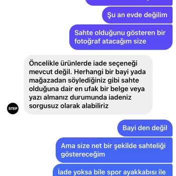 Megastep - Stepcom1 Aldığım Ugg Botlar Sahte Çıktı, İade Sorunu!