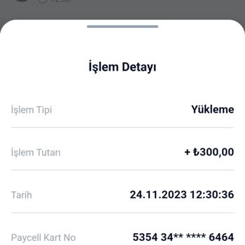 Paycell Paramı Haksız Şekilde Almaları