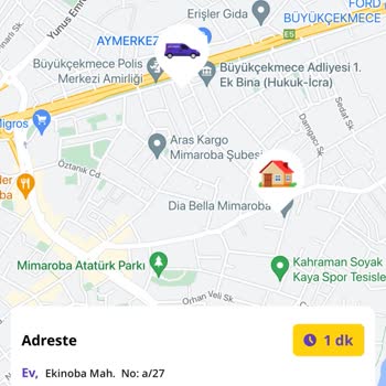 Büyükçekmece Getir Büyük Ve Kurye