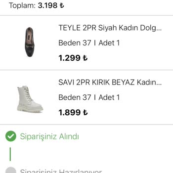 Nine West'ten Gönderilmeyen Ürünler