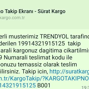 Sürat Kargo Buca Yenigün Şubesi