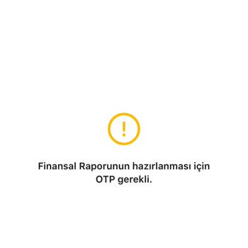 HangiKredi Finansal Raporu OTP Gerekli Hatası