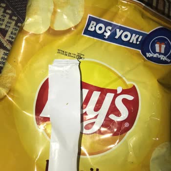 Lays Cips Şifre Eksik Çıktı