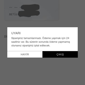Zara Uygulaması Hata Veriyor Ve Satın Aldığım Siparişi İptal Etti!