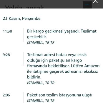 Amazon Kolay Gelsin Kargo Dağıtıma Çıktı Yalanı!