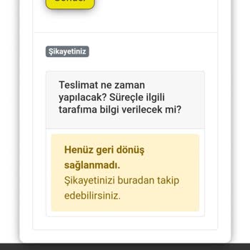 AGT Kurye (aynigunteslim.com) Teslim Edilmeyen Gönderi