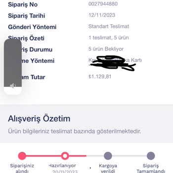Penti Teslimat Problemi Hk