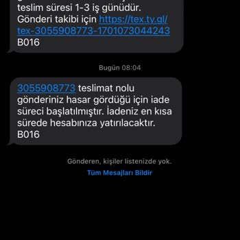 Trendyol Kargo Hasar Gördü Deyip İade Yaptı