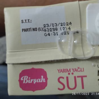 Birşah A101'de Satılan Sütte Yaşanan Tuhaf Durum!