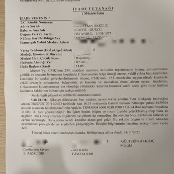 Telefonum Hacklendi, Garanti Bankası Pasif Kaldı!