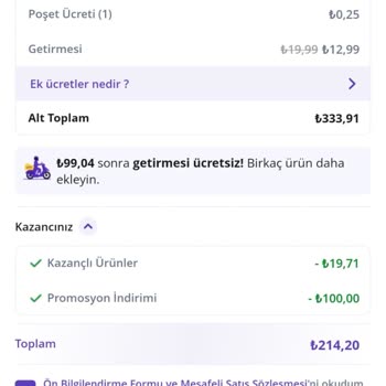 Getir Gece Sipariş Almıyor!