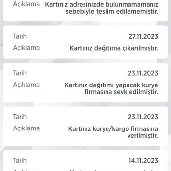 Ziraat Bankası Kart Yenileme Sorunu, Teslimat Yapılmadı