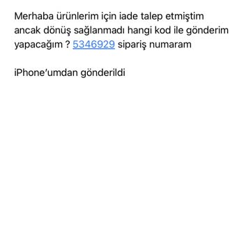 Juste Studio İade Yapamıyorum Çünkü İletişim Yok