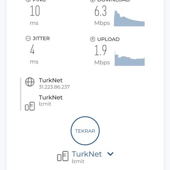 TurkNet Hızı Çok Düşük