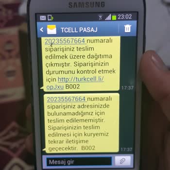 Kuryenet Siparişim Evde Yoktunuz Bahanesiyle Teslim Edilmedi