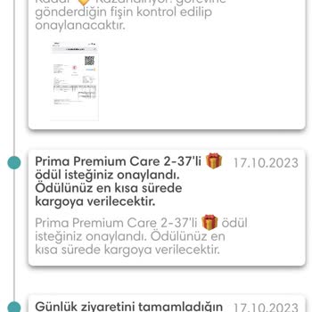Prima Klubu Ödülümü Göndermedi