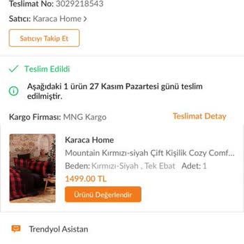 Karaca Home Yanlış Ürün Gönderimi