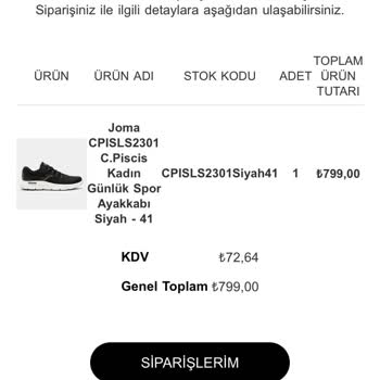 Sportonex Siparişimin Kargolanmasının Uzaması