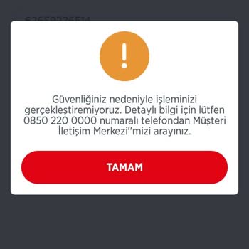 Ziraat Bankası Mobil Bankacılık Kısıtlaması