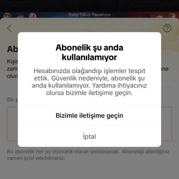 TikTok Abonelik Şu Anda Kullanılamıyor