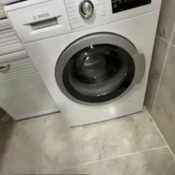 Bosch Çamaşır Makinesi Kapak Sesi