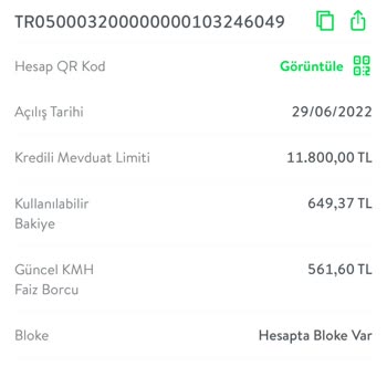 TEB KMH Hesap Blokesi