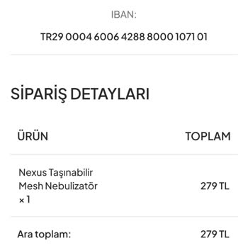 Nexus Taşınabilir Nebülizatör Sevgievim