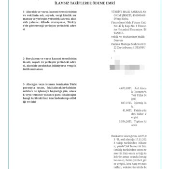 Halkbank İcra Ya Vermesi
