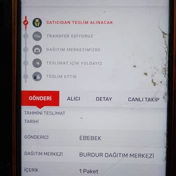 Pazarama Ürünümüz 17-18 Gündür Kargoya Verilmiyor