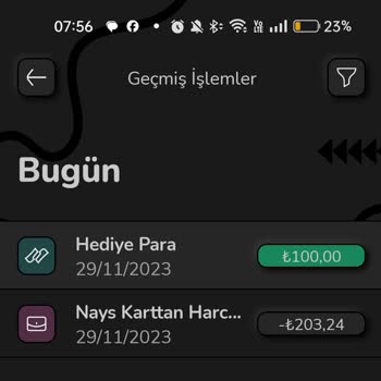 Nays Bilgim Olmadan Çekilen Para