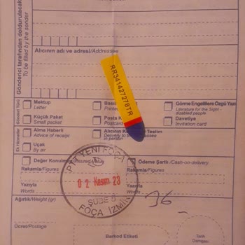 PTT Kargo'dan Açıklayıcı Yanıt