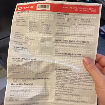 Vodafone Net Vodafone Ev De İnternet Kurulum Yok Kuruluma Gelen Yok Kurulum Yok