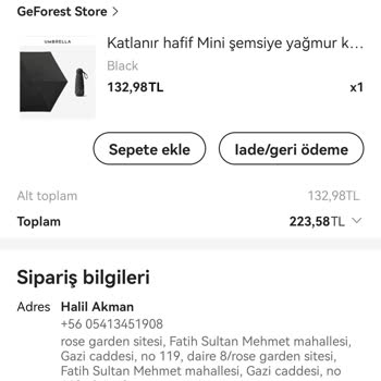 Aliexpress, Teslim Almadığım Ürünü Teslim Edilmiş Gibi Gösterilmesi