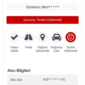 Kargoist Kargomu Teslim Etmiyor.