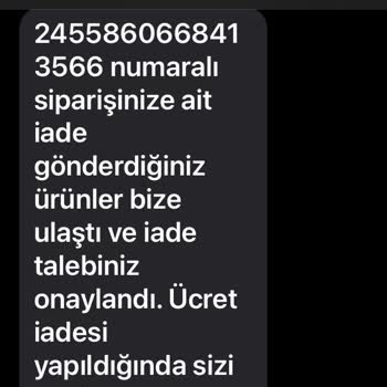 Marks And Spencer Marc&spencer İade ( Sipariş İptali)