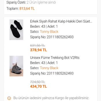 FLO Ayakkabı FLO Online Alışveriş Pişmanlığı