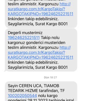 A101 45 Gündür Teslim Edilmeyen Tiamob Çok Amaçlı Dolap