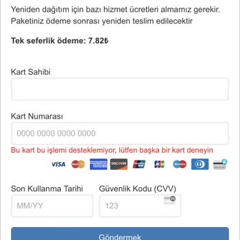 E-ticaret Marka Taklidiyle Dolandırıcılık Şikayet