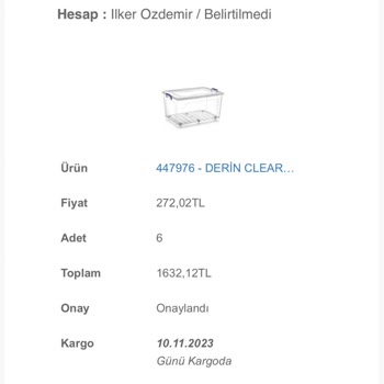 Toptanara Satın Aldığım Ürünü Göndermedi