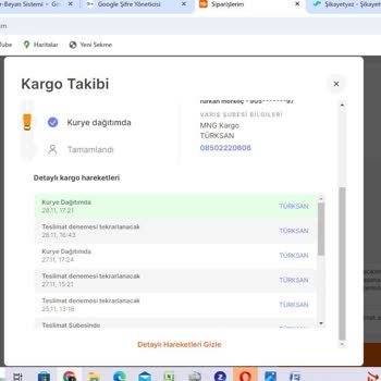 MNG Kargo Şube Teslimat Sürecinde Yaşanan Sorunlar