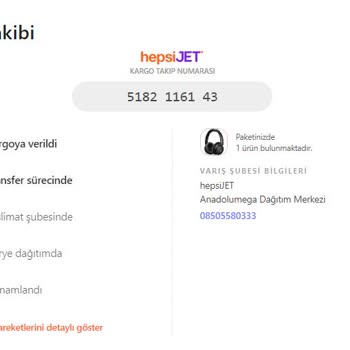 Hepsijet - Hepsiburada İade Teslim Edilmiyor!
