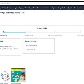 Amazon Stokta Olmayan Ürün Satışı