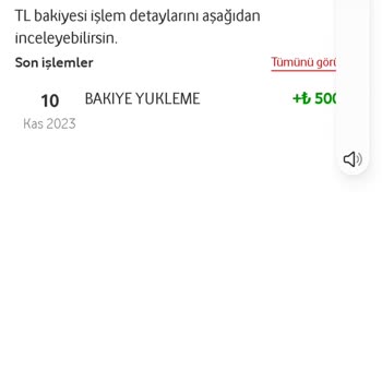 Vodafone Pay Paramın Kartıma İadesi.