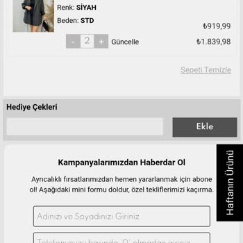 Şenay'ın Butiği İndirim Oyunları Ve Mağduriyetim