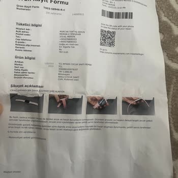 TCL Akıllı Saat Kalitesizliği