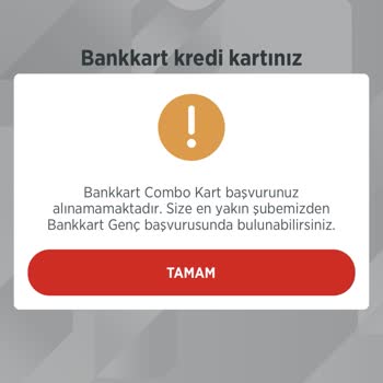 Ziraat Bankası Bankkart Genç Kredi Kartı Özelliği Açılmadı
