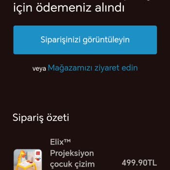 Elixstore Sipariş Alıp Göndermiyor