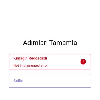 Binance TR Kimlik Doğrulama Yapamıyorum Seviye 2