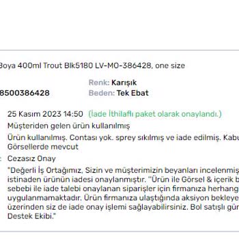 Trendyol Pazaryeri Satıcı Mağdur Edilmektedir.